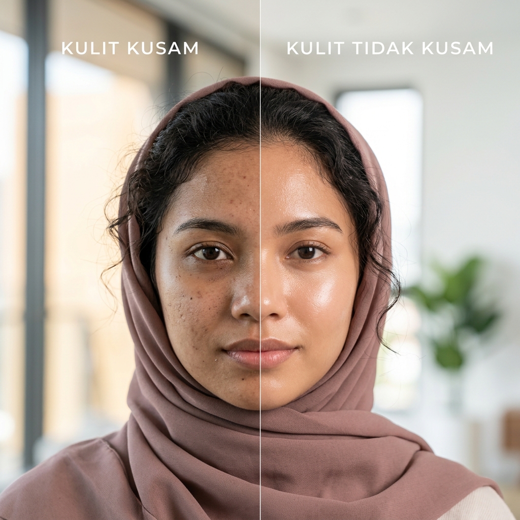 Kulit kusam dan kering